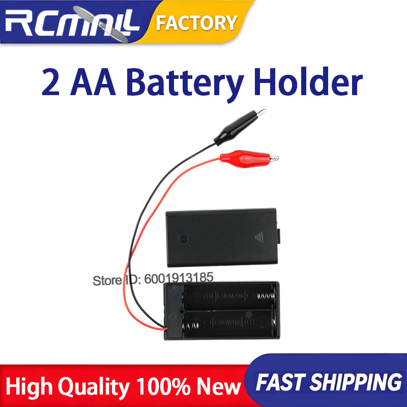 Battery Case Storage - 10 szt. Obudowy na 2 baterie