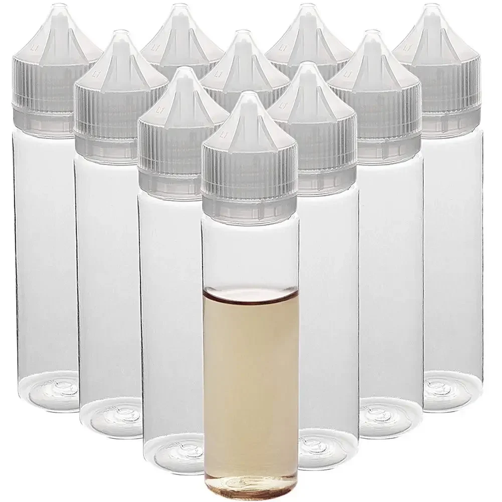 Juice Bottle Dropper - 50 SZTUK 30/60/100/120ml Puste plastikowe butelki