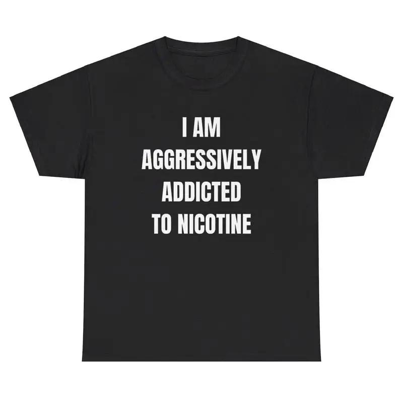 Vaping Addict - Jestem Agresywnie Zależny od Nikotyny Koszulka