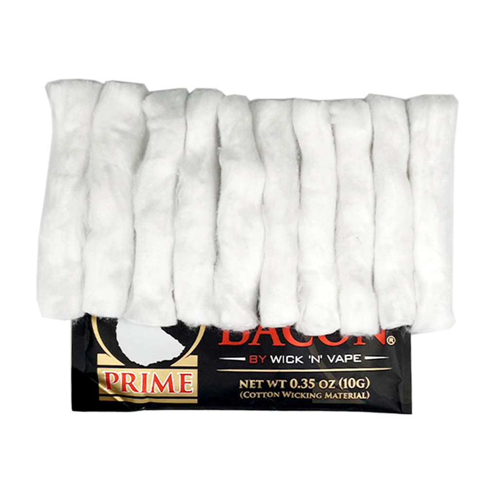 2 paczki bawełna Bacon Prime s – Vaping Goods recenzja i cena