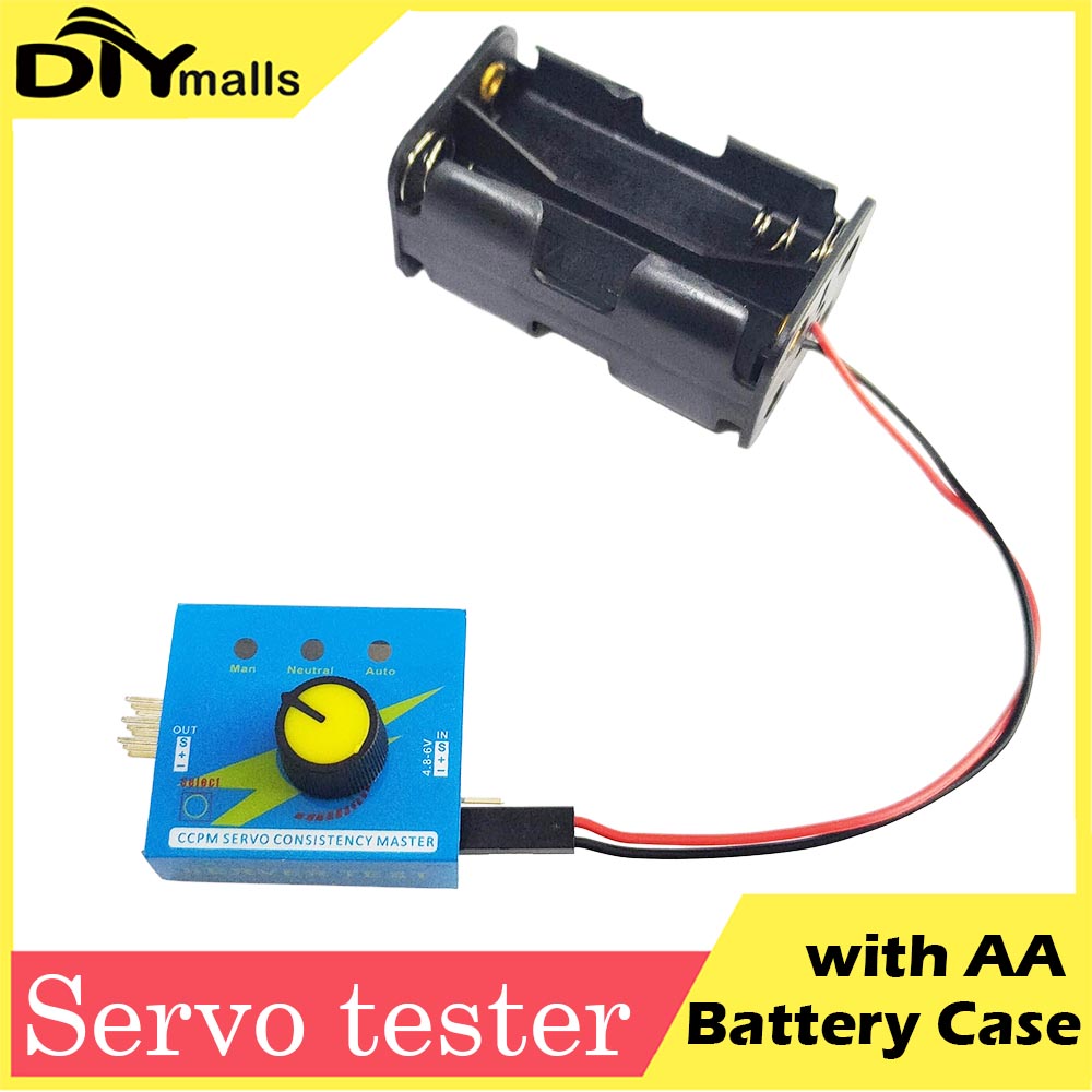 Tester Serwo 3CH Cyfrowy Kontr – Battery Case Storage recenzja i cena