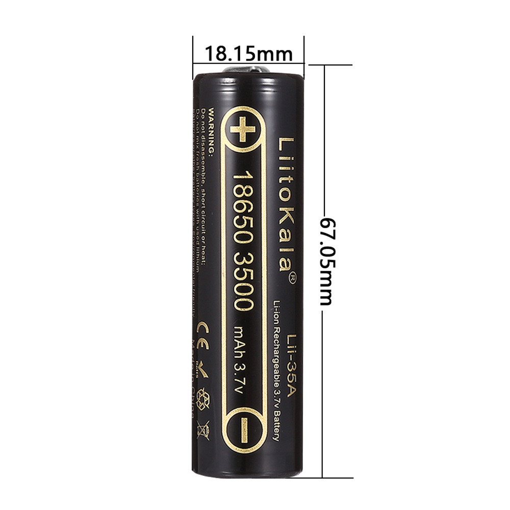 2-10 szt. LiitoKala Lii-35A 18 – Vape Battery 18650 recenzja i cena