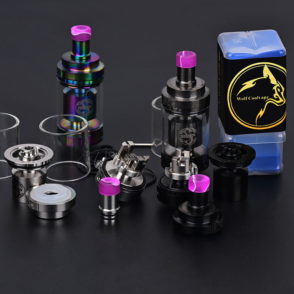 Najlepsze drip tipsy Siren V4  – Vape Coil Replacement recenzja i cena