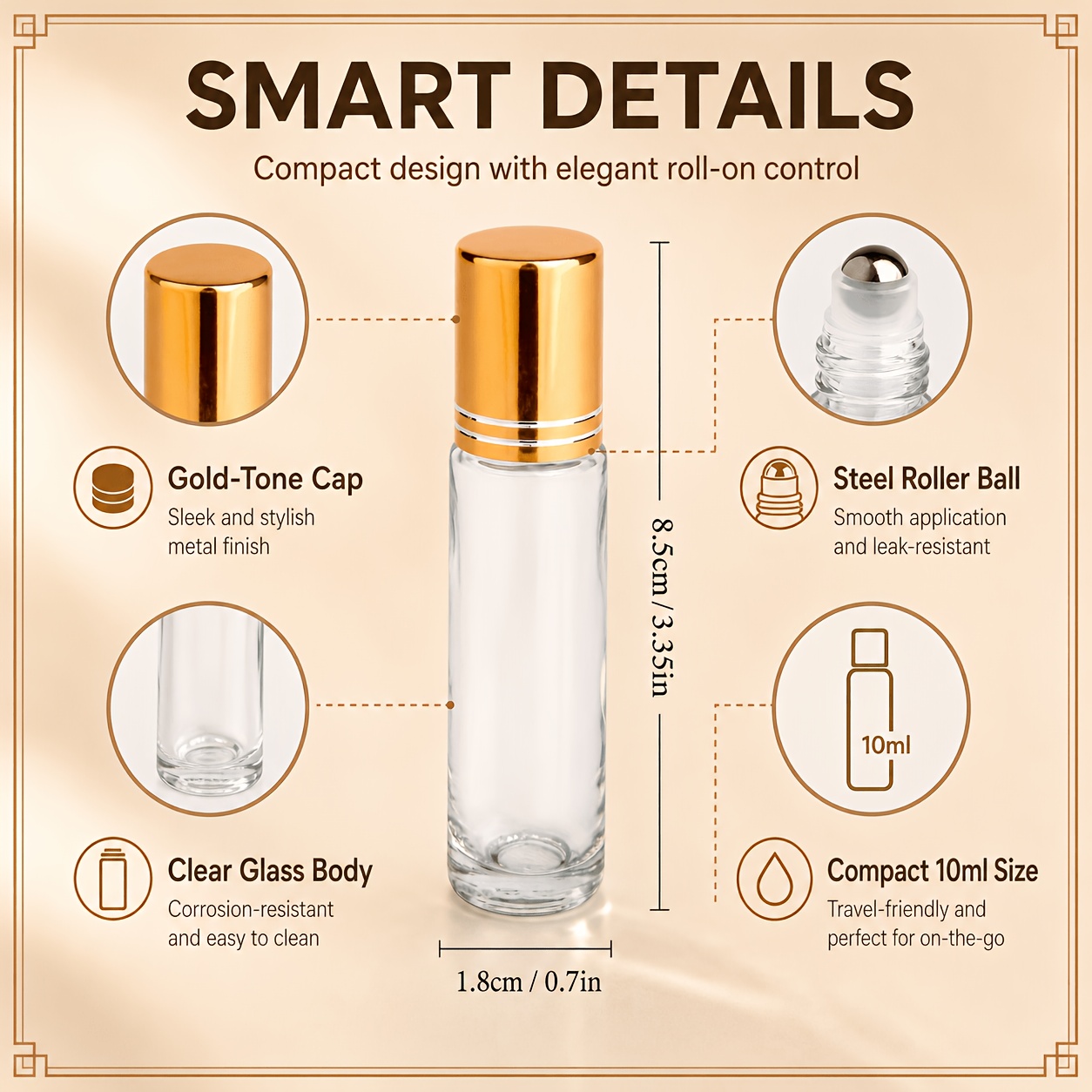 7/14 szt. Szklana butelka roll – Juice Bottle Dropper recenzja i cena