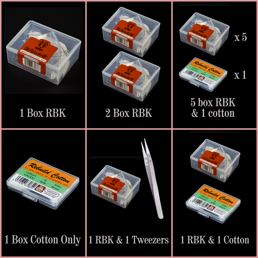 Oryginalny zestaw do przebudow – Vape Coil Replacement recenzja i cena