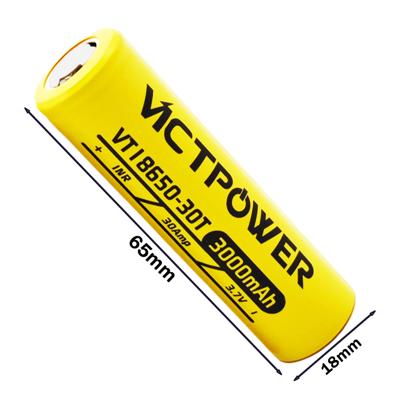 30A Ciągły Odpływ Vicpower 186 – Vape Battery 18650 recenzja i cena