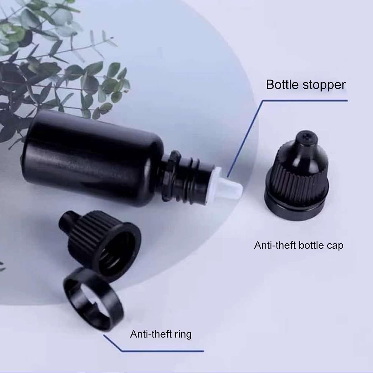 5 sztuk 5-20 ml czarna plastik – Juice Bottle Dropper recenzja i cena