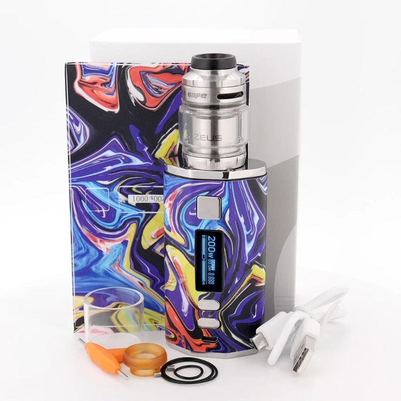 Zeus X Mesh RTA Electronic Cig – Vape Battery 18650 recenzja i cena