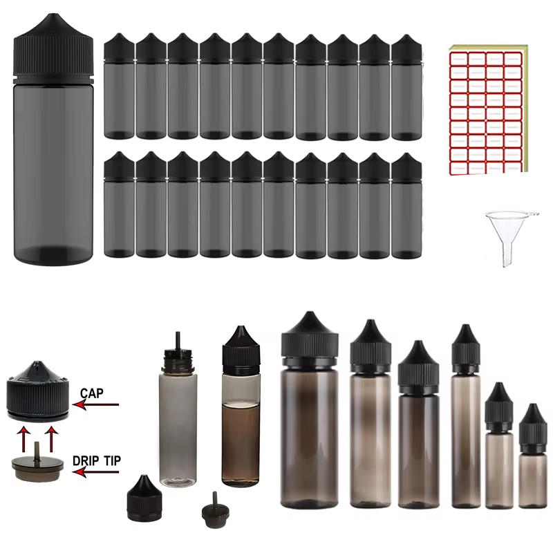 20 szt. 30-120 ml PET pusta bu – Juice Bottle Dropper recenzja i cena