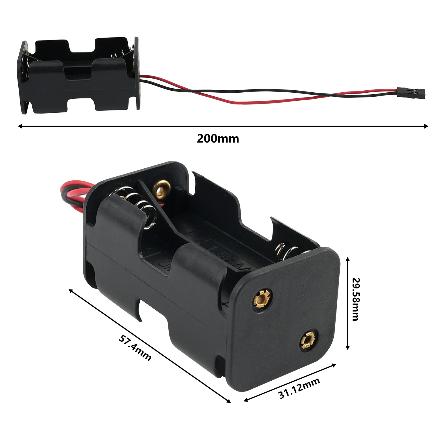RCmall 3CH ESC Servo Tester G. – Battery Case Storage recenzja i cena