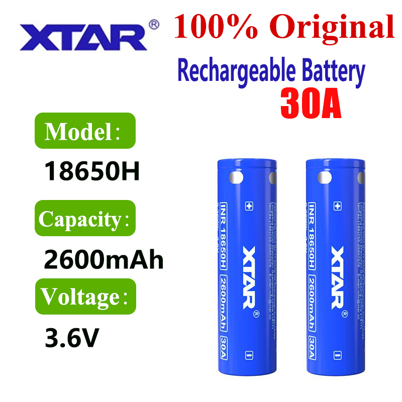 Oryginalna bateria XTAR 18650  – Vape Battery 18650 recenzja i cena