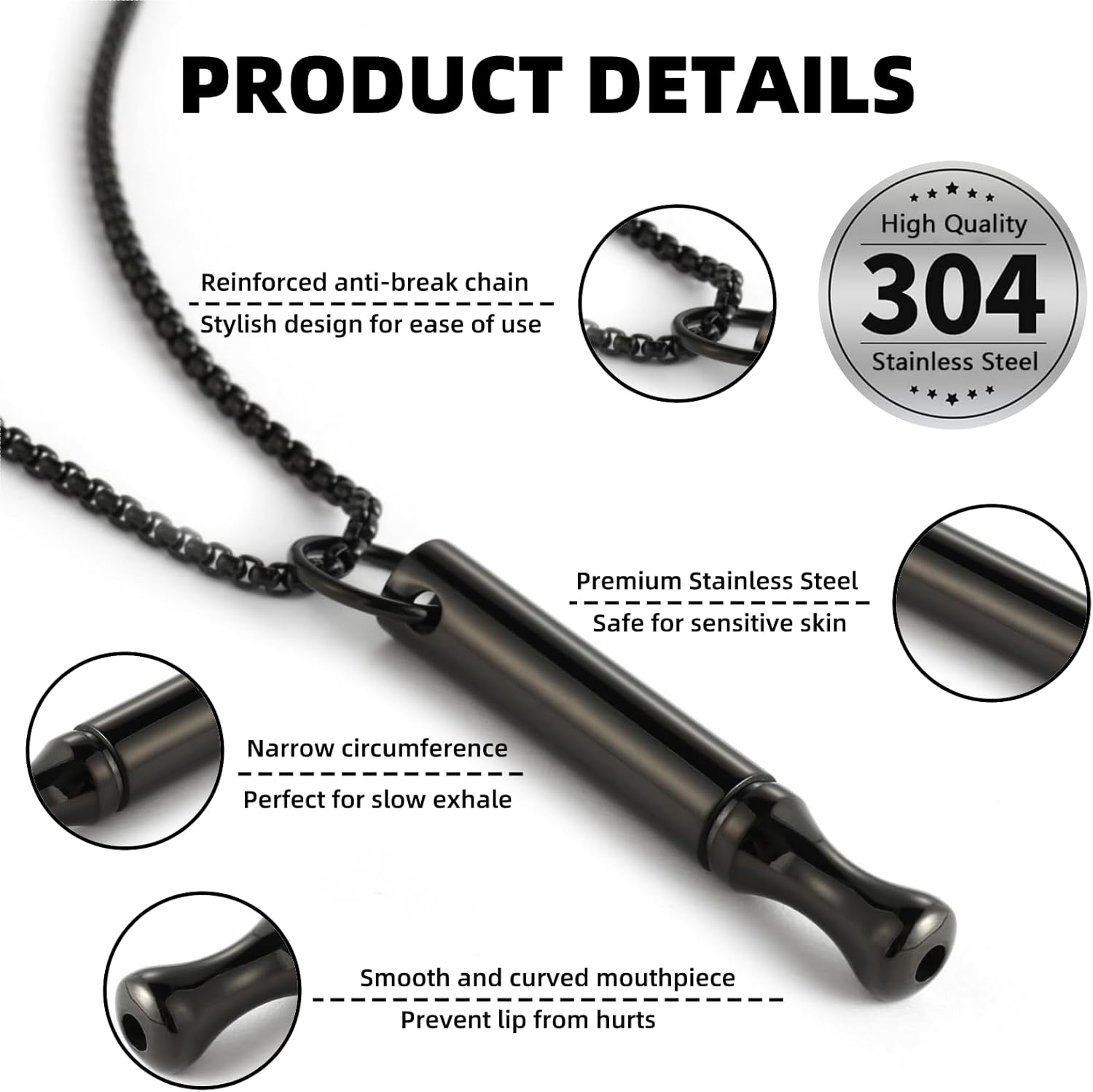 Naszyjnik ze stali tytanowej w – Vape Accessory recenzja i cena