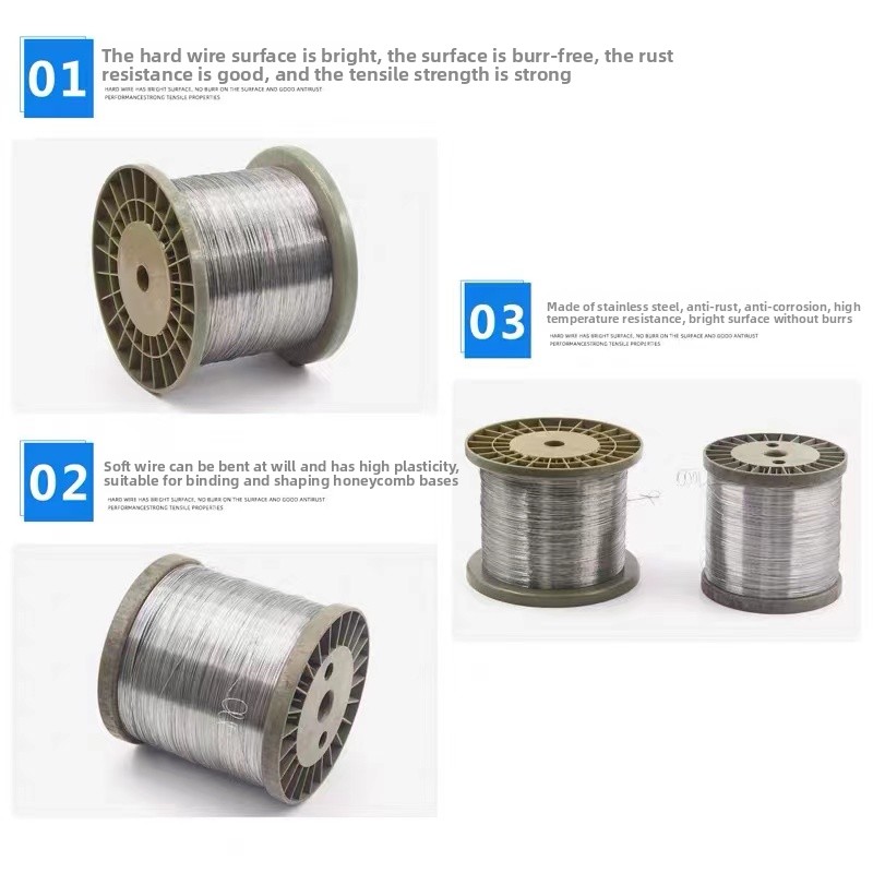 100m/partia 0.1mm 0.2mm 0.3mm  – Stainless Wire Ss316 recenzja i cena